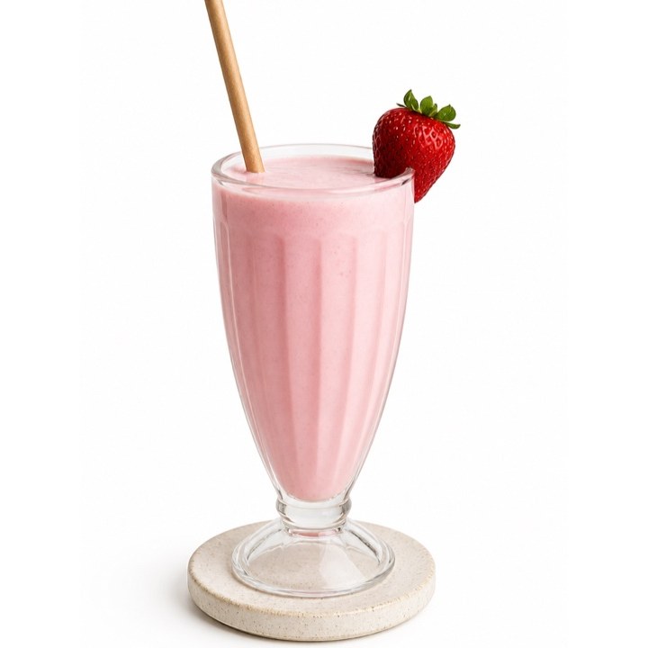 Çilekli Milkshake