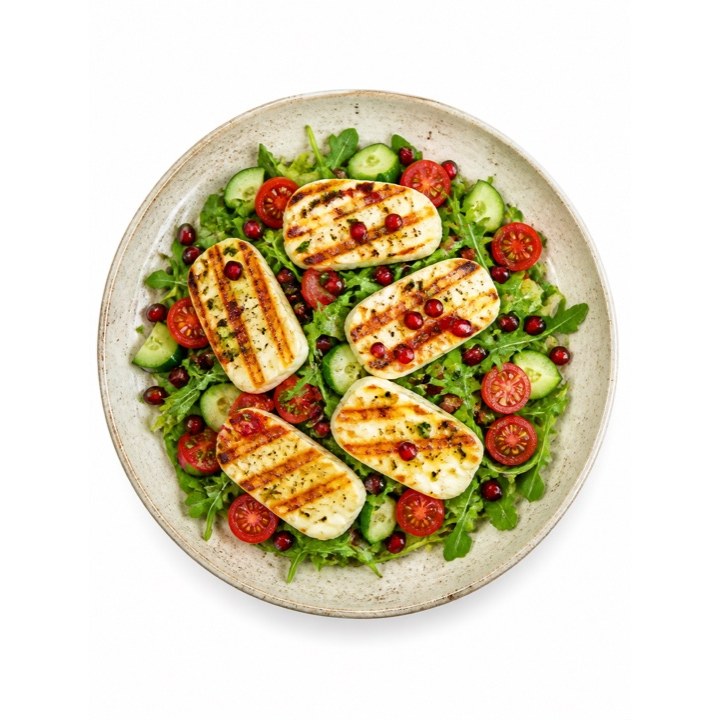 Hellim Peynirli Salata